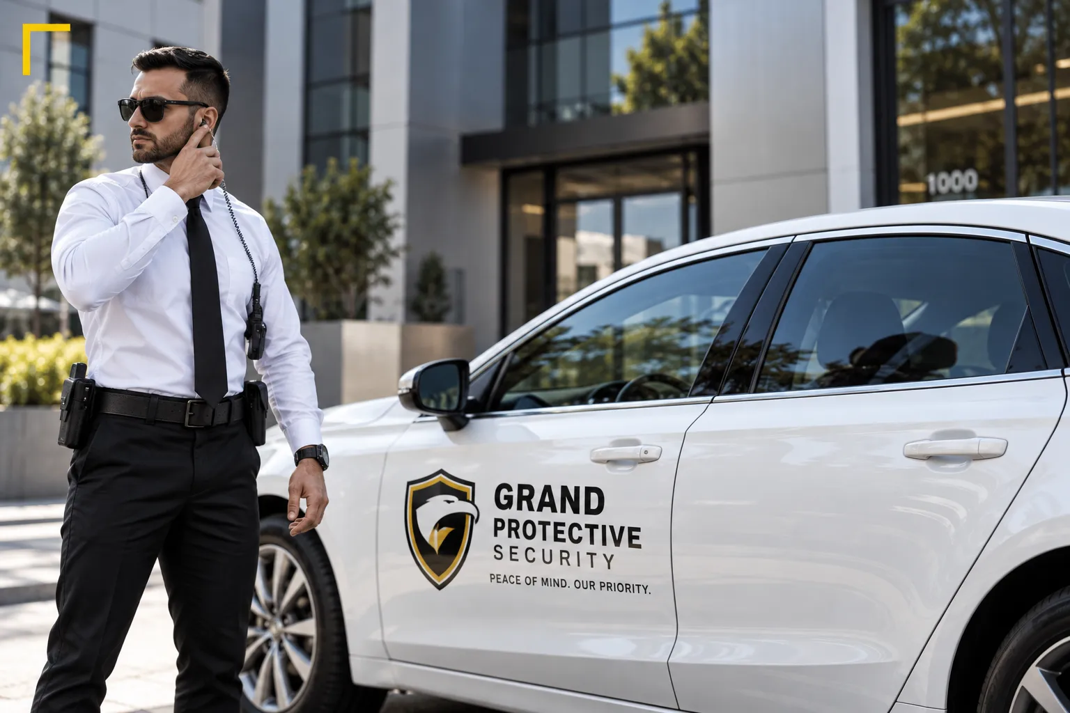 Albany security company guard patrol vehicle