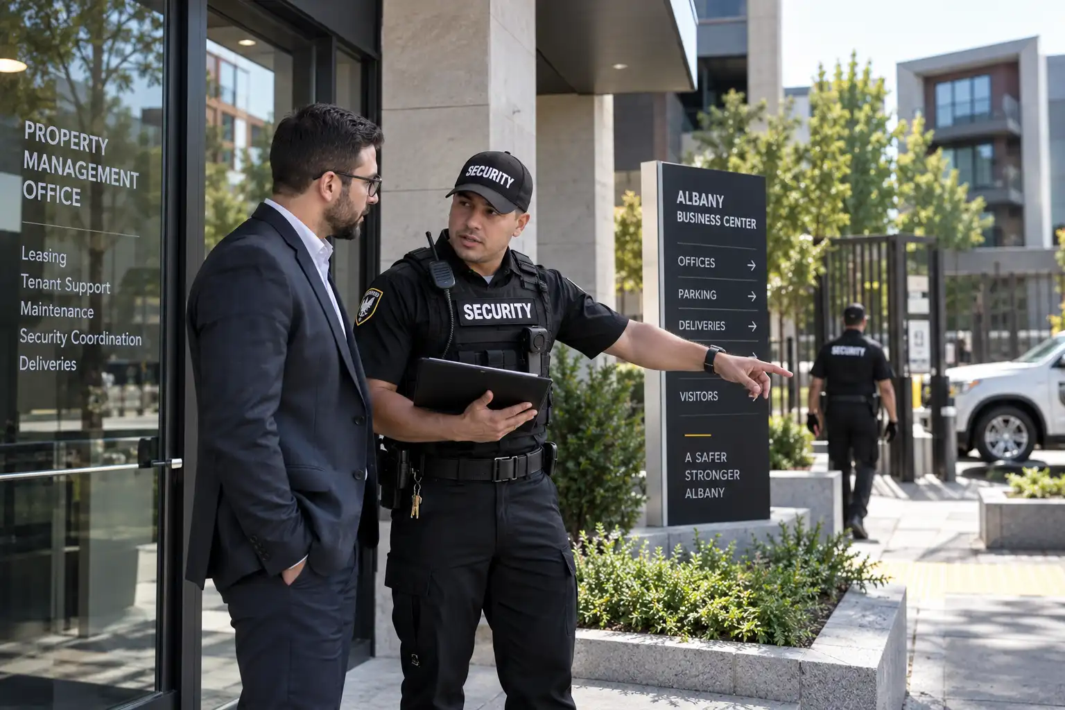 Albany security company protecting business properties