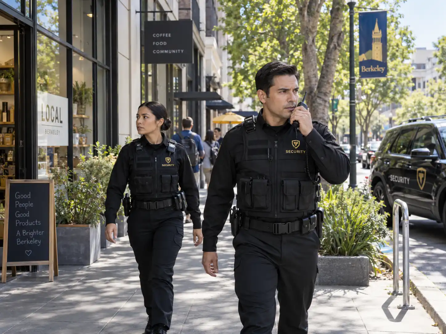 Berkeley private security officers business patrol
