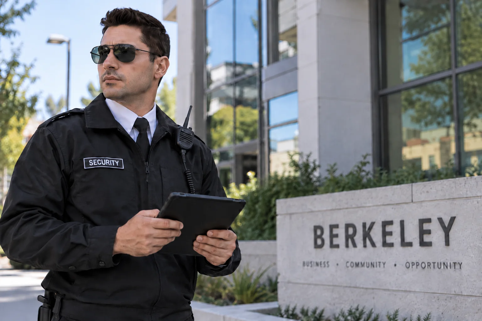 Berkeley property security guard portfolio monitoring