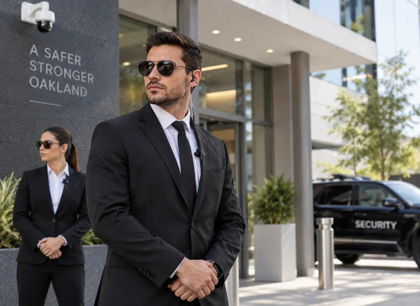 Professional guards delivering trusted security services