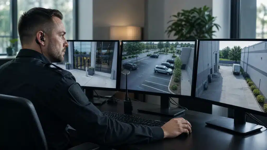 Remote video monitoring security operator