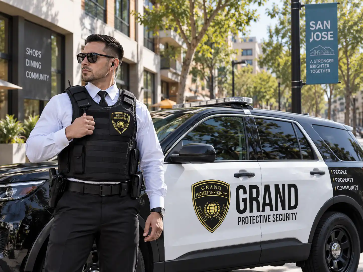 San Jose mobile security patrol officer
