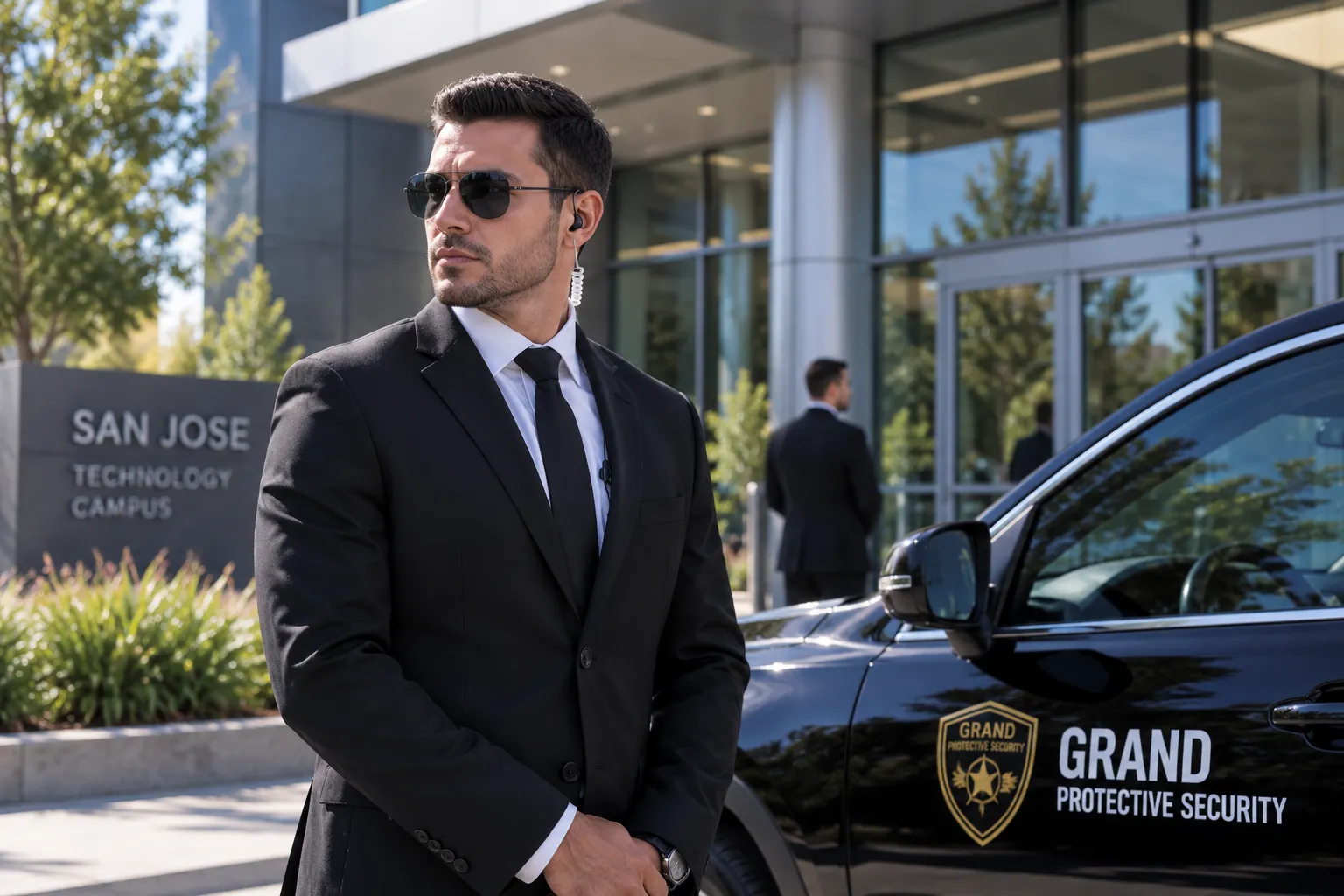 San Jose security company campus guard