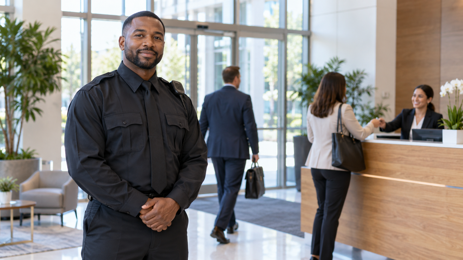 What are the benefits of hiring unarmed security guards