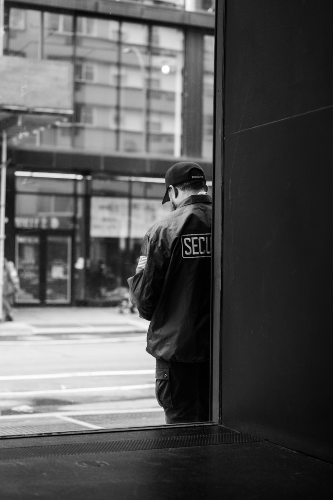 Security guard shift rotation